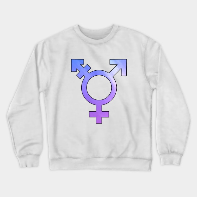 Gender Neutral Sign Crewneck Sweatshirt by DiegoCarvalho